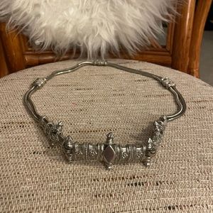 Judith Leiber Silver Belt